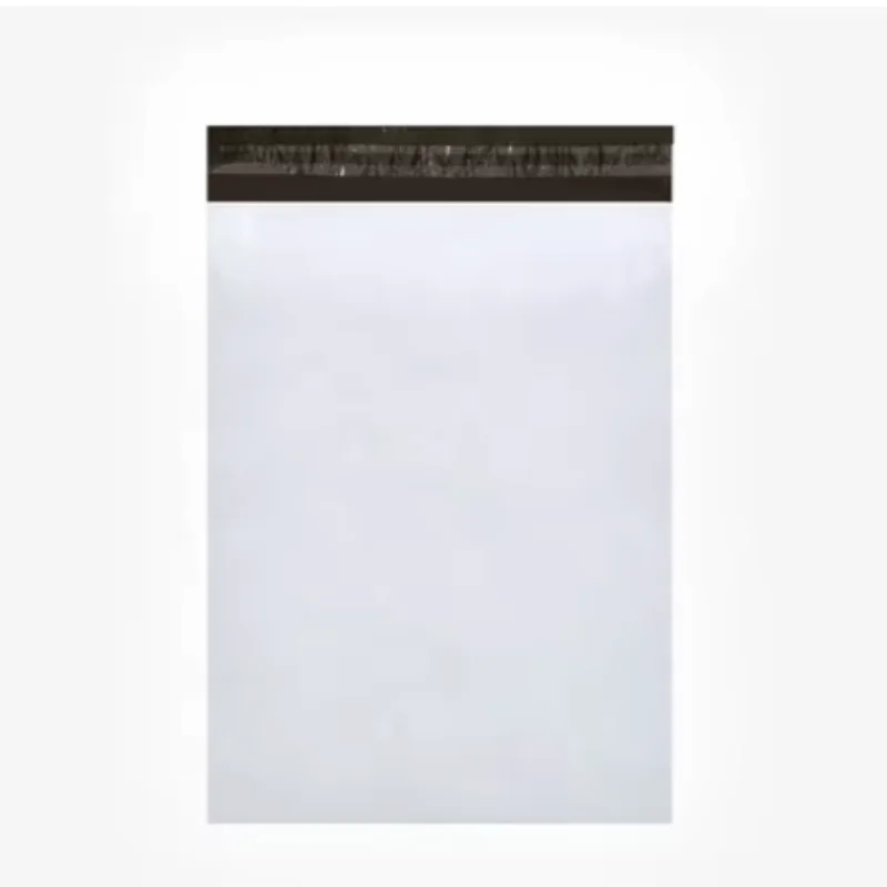 Détail de la bande adhésive du sac d'expédition