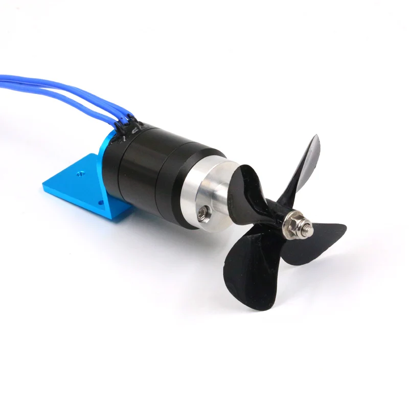 

RC waterproof 2838 350KV brushless 2216 motor 24V with 60mm propeller CW CCW 2.4KG thrust for underwater robots thruster ROV