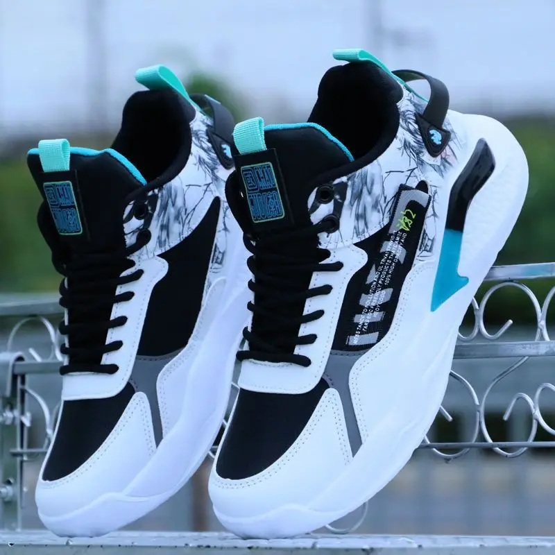 

Men's Basketball Shoes High-Top Sneakers Male Female Cushioning Comfortable Shoes Athletic Training Sport Shoes Chaussure Homme