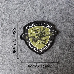 Enhanced Morale Patches for Clothing, Hats, and Backpacks - Hook and Loop Design (CUSTOM - 4853)