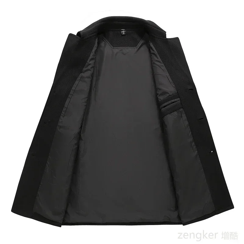 12XL long jacket autumn  winter men  plus size casual  suit jacket windbreaker 11XL 10XL 180kg coat men 4