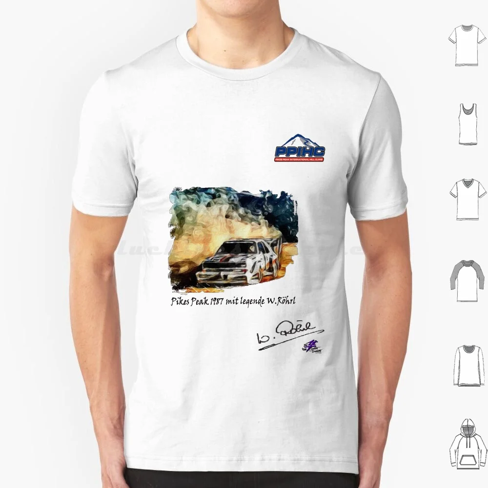 Rally Legend Breaks World Record At Pikes Colorado , Us In 1987 T Shirt 6Xl Cotton Cool Tee Rally Rallyart Colorado Pikes