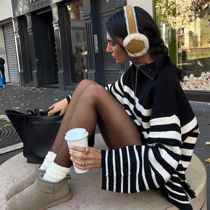 Wool Plush Fur Earmuffs for Women Winter