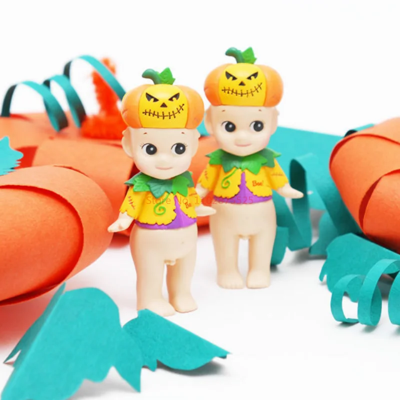

Sonny Angel Blind Box 2016 Halloween Series Mini Figures Cute Doll Desk Decoration Surprise Guess Bag Gift Children Toy Gift