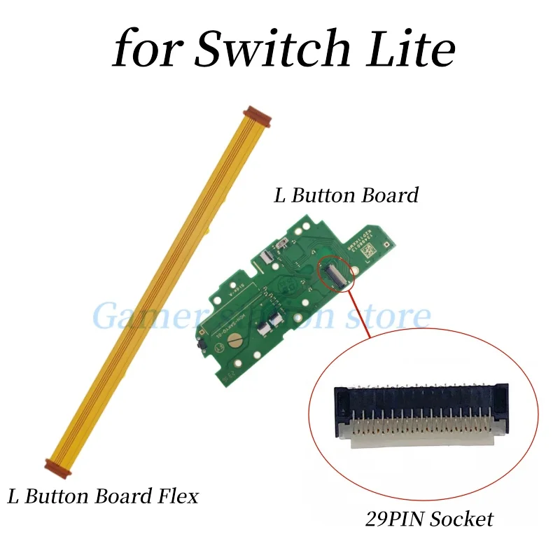 For Nintendo Switch Lite L Side Button PCB Board for NS Lite Game