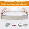 Foldable Underbed Bags - 2 Pack Blankets Clothes Comforters Storage Bag Breathable Zippered Organizer for Bedroom 3