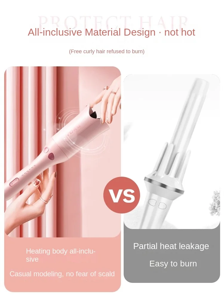 110Vcurling iron fully automatic 28mm electric hair perm for lazy people with large wave negative ions that will not damage hair 3