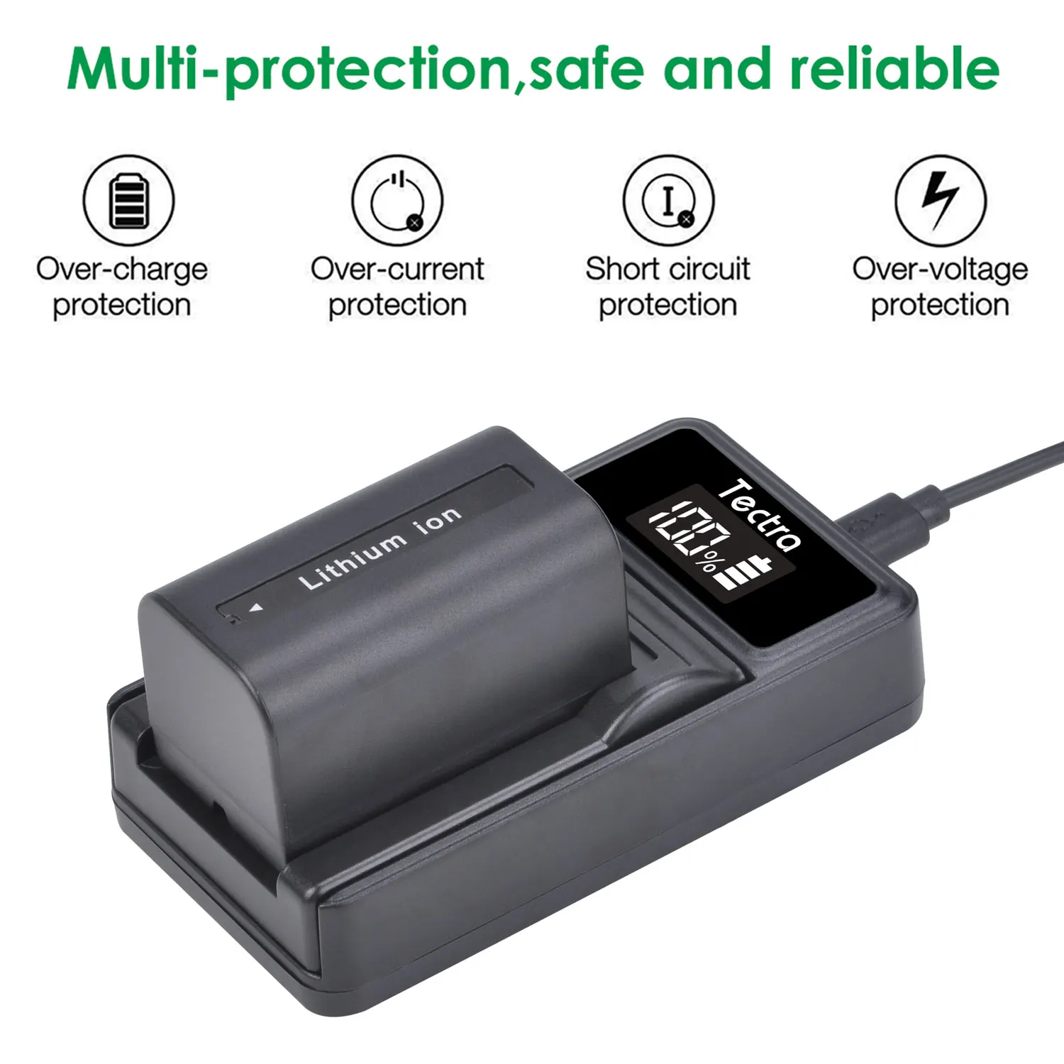 Bateria e Carregador para Câmera Samsung Sb-lsm160 Sb-lsm320 Sc-d351 Vp-d351 Vp-d351 Vp-d351i Vp-d352 Vp-d352i Vp-d353 2400mah - Image 6