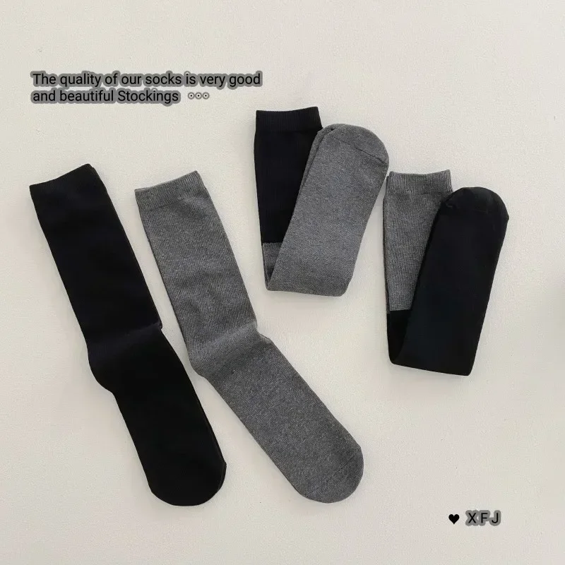 1 Pair Simplicity Children's Scok for Girls Korean Fashion Knee High Sock for Kids Spring Autumn Legging Stocking School Sock