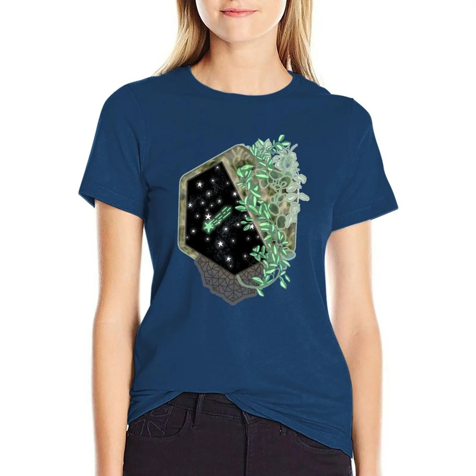 

When Nature Takes Back Over T-shirt cute tops tops Female clothing t-shirt dress for Women sexy
