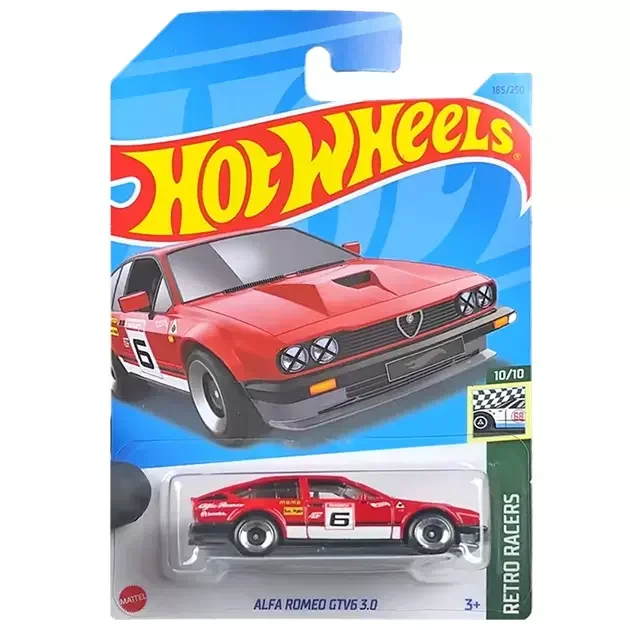 ミニカー Hot Wheels ALFA ROMEO GTV6 3.0 Hot Wheels Alfa Romeo GTV6 3.0 Red 1:64 Scale 3 Inch US
