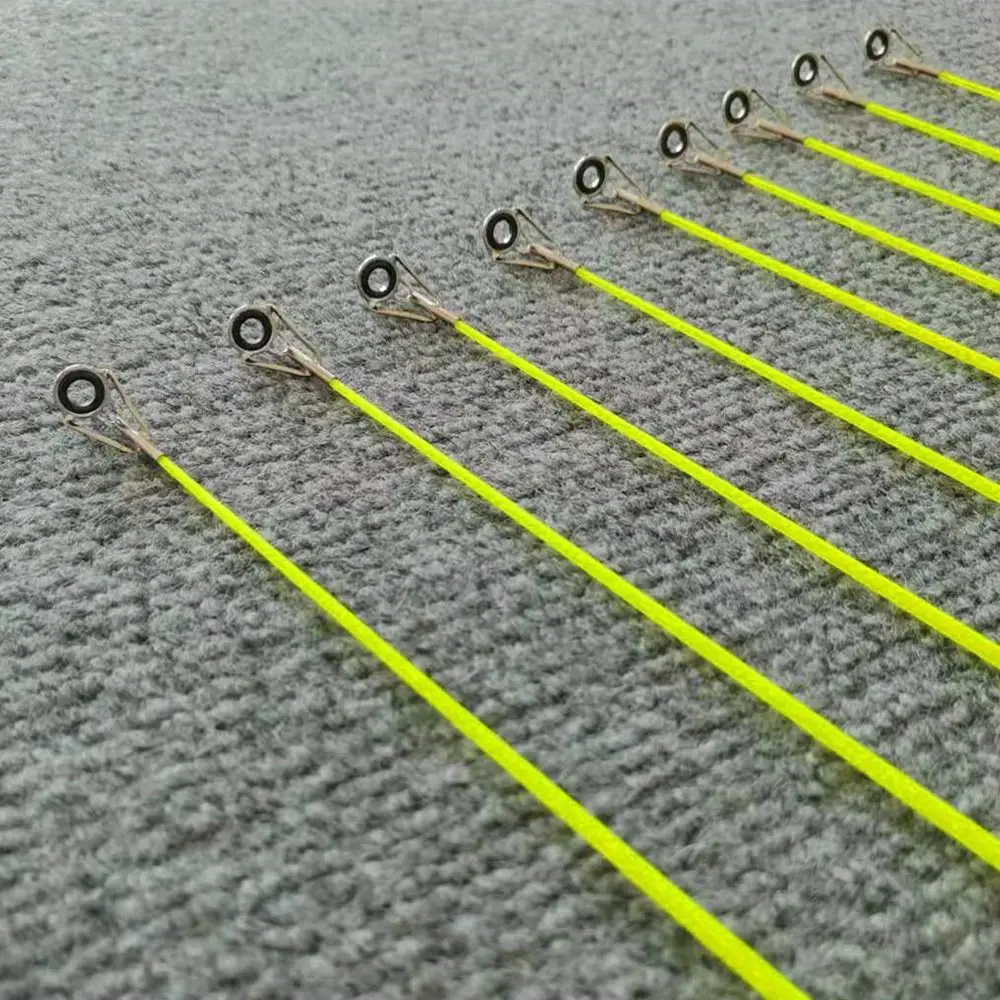 Fishing Rod With Top Ring Winter Retractable Carbon Fiber Portable 40cm Fiberglass Ice