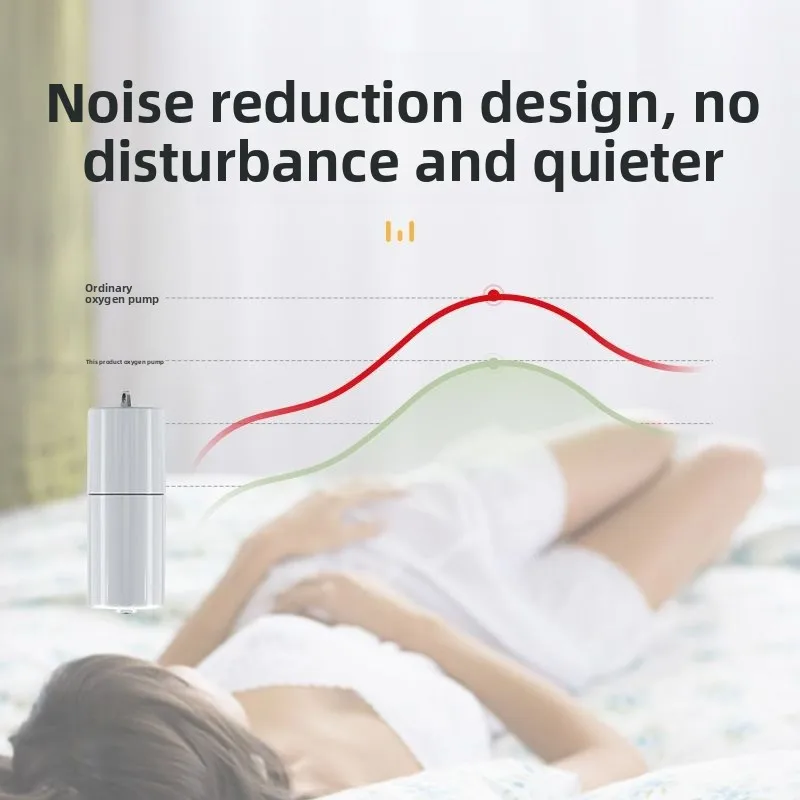 Silent Mini USB Oxygen Pump Portable Fish Tank Air Pump Charging Aquarium Air Stone for Fish Farming Aquarium Supplies