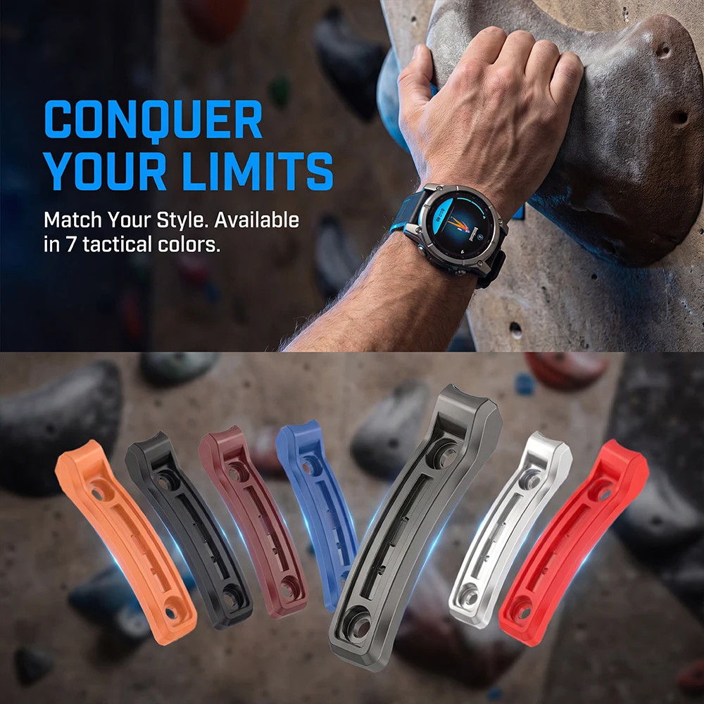 Garmin Fenix ??8/Quatix 8/Tactix 8 Pro Solar/AMOLED용 사이드 범퍼 스트립 충격 방지 보호용 충돌 방지 금속 액세서리