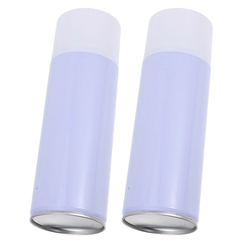 2pcs Empty Tinplate Spray Container 450ml Fine Mist Sprayers Aerosol Packaging Container Metal Spray Bottles Travel
