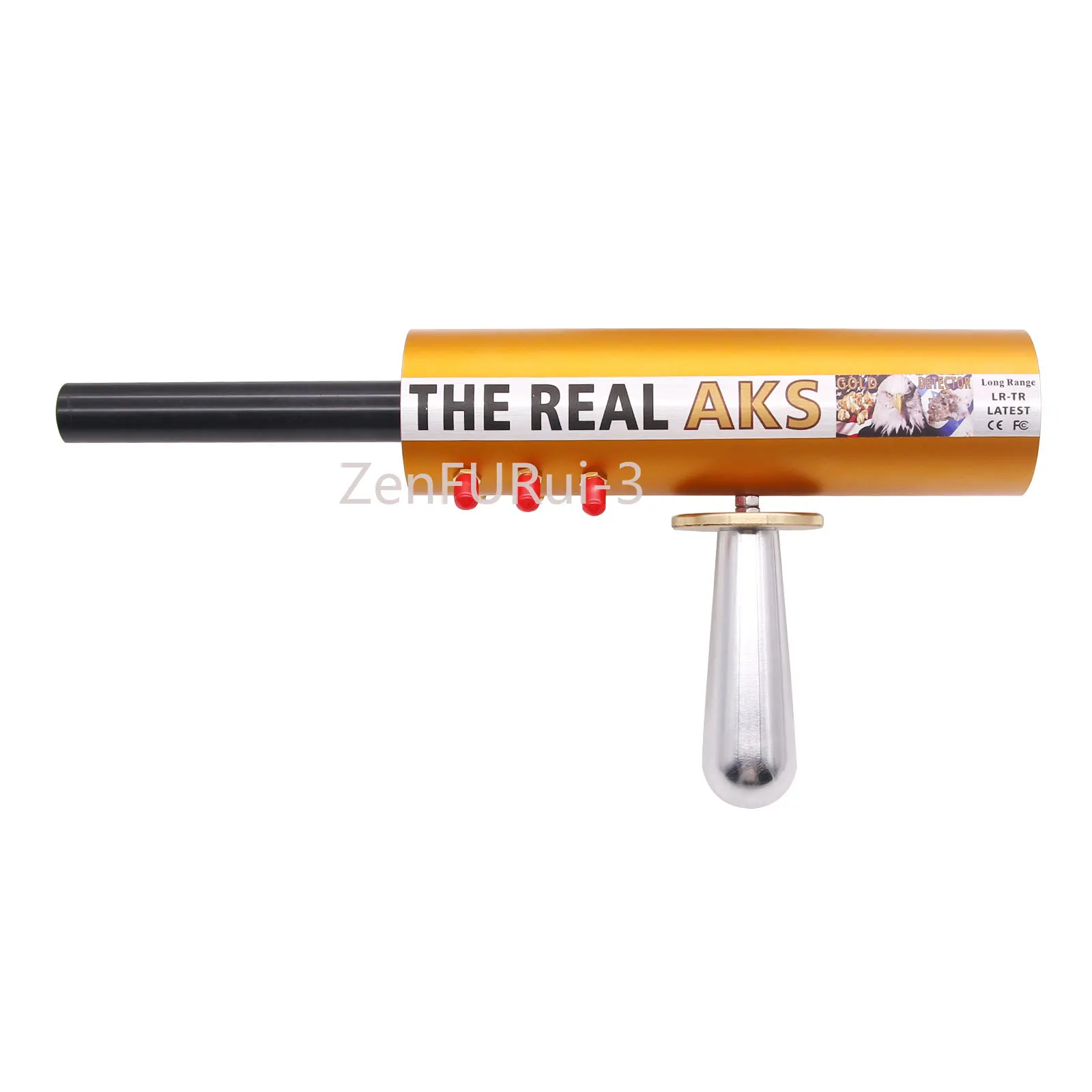 

The Real AKS Gold Long Range Gold Detector with 6 Antennas Plastic Carry Case for Gold Silver