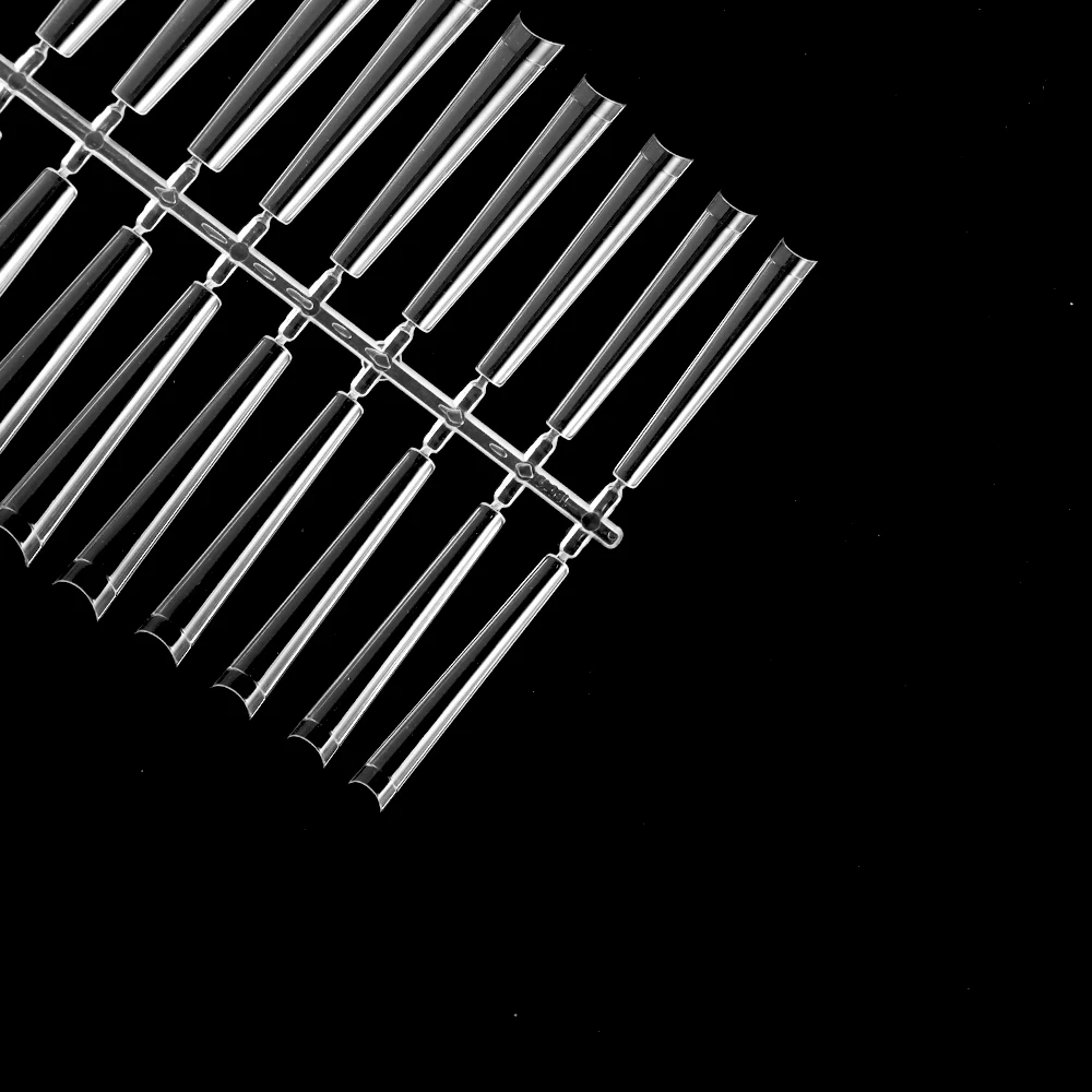 

Искусственные накладные ногти с полным покрытием, 240 шт., накладные ногти на гроб, художественные накладные ногти, французский, акрил, профессиональный инструмент для маникюра ногтей, АБС