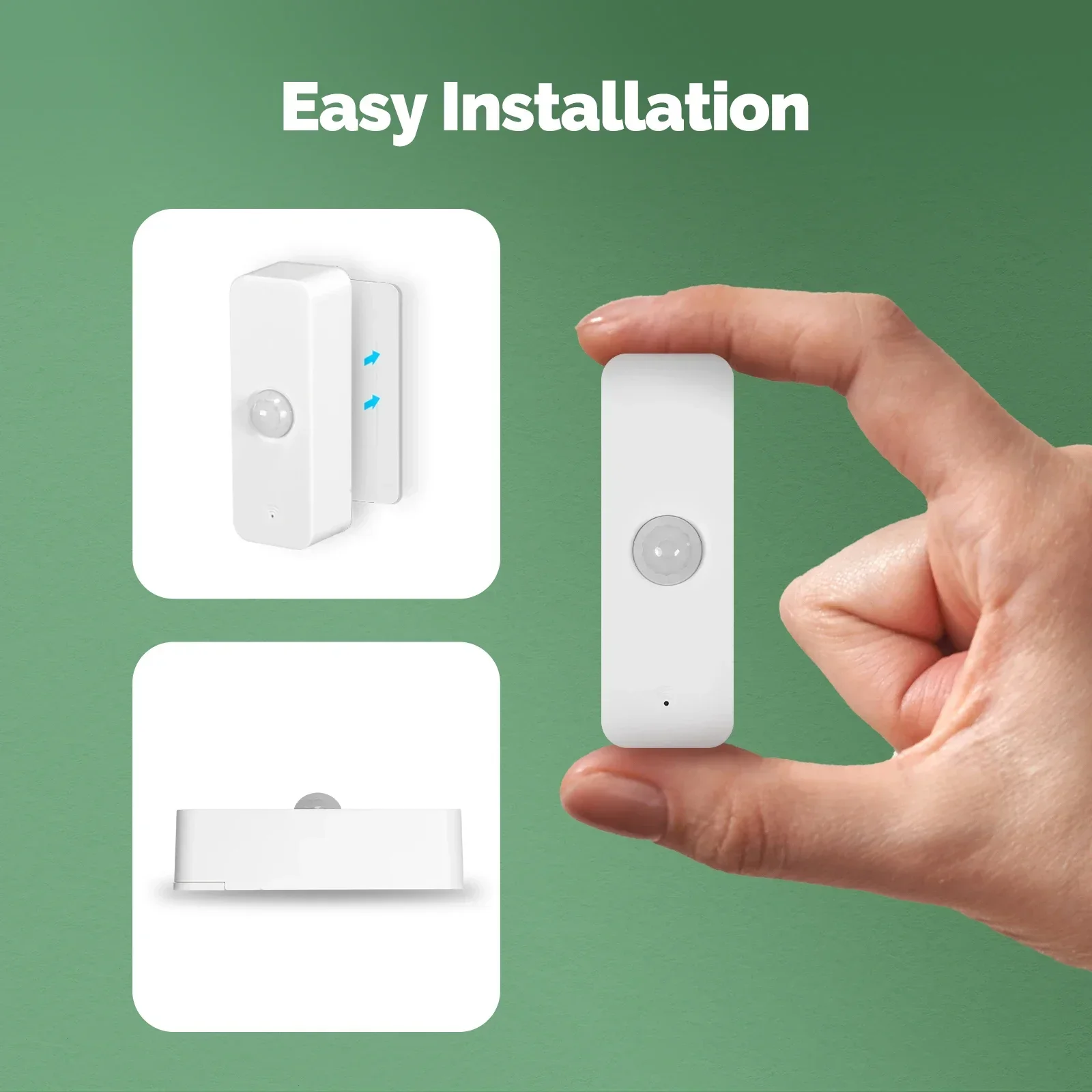 MoesHouse Tuya WiFi/ZigBee Smart PIR Sensor Human Body Infrared Motion Detector Home Security Scene Linkage Automation Battery motion sensor,human presence sensor,pir motion sensor,pir sensor switch,motion sensor switch