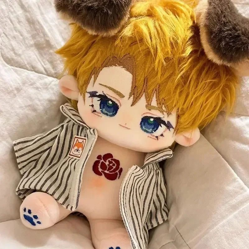 

Anime Axis Powers Alfred F. Jones Game Cosplay Plush Stuffed Cotton Body Cosplay Dress Up Monster Ear Plushie Fas Gift 20CM