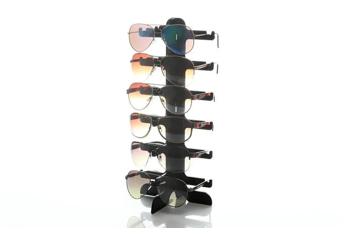Plastic Sunglasses and Nearsighted Glasses Display Frame Eyeglass   Rack   Jewelry Organizer Stand  Shelves Storage Holders