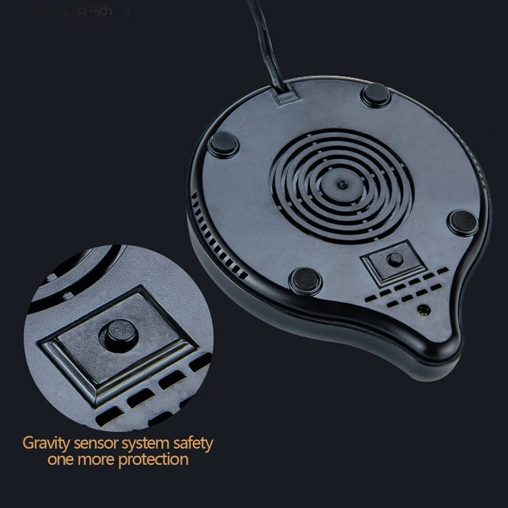 Description Picture 4 of item100°C Hot Tea Makers Warmer Coaster 5 Gear Cup Heaters Coffee Milk Tea Heating Pad 110V/220V 200W Cup Heater Mug Warmer