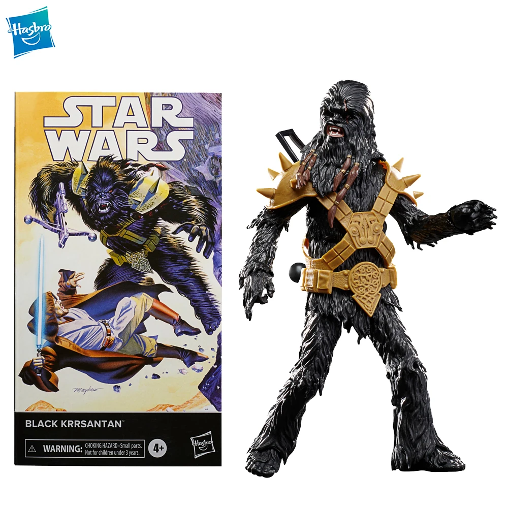 [In-Stock] Sac Star Wars The Black Series Black Krrsantan 6 Pollici-Scale Original Anime Action Figures Giocattoli Modello Da Collezione