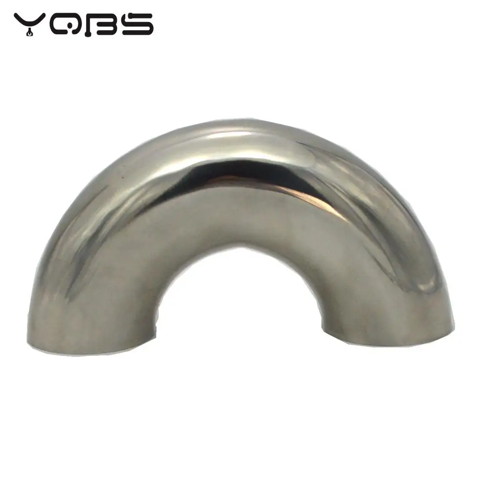 

Multiple 304 Stainless Steel Sanitary Welding 180 Degree Elbow Pipe Fitting