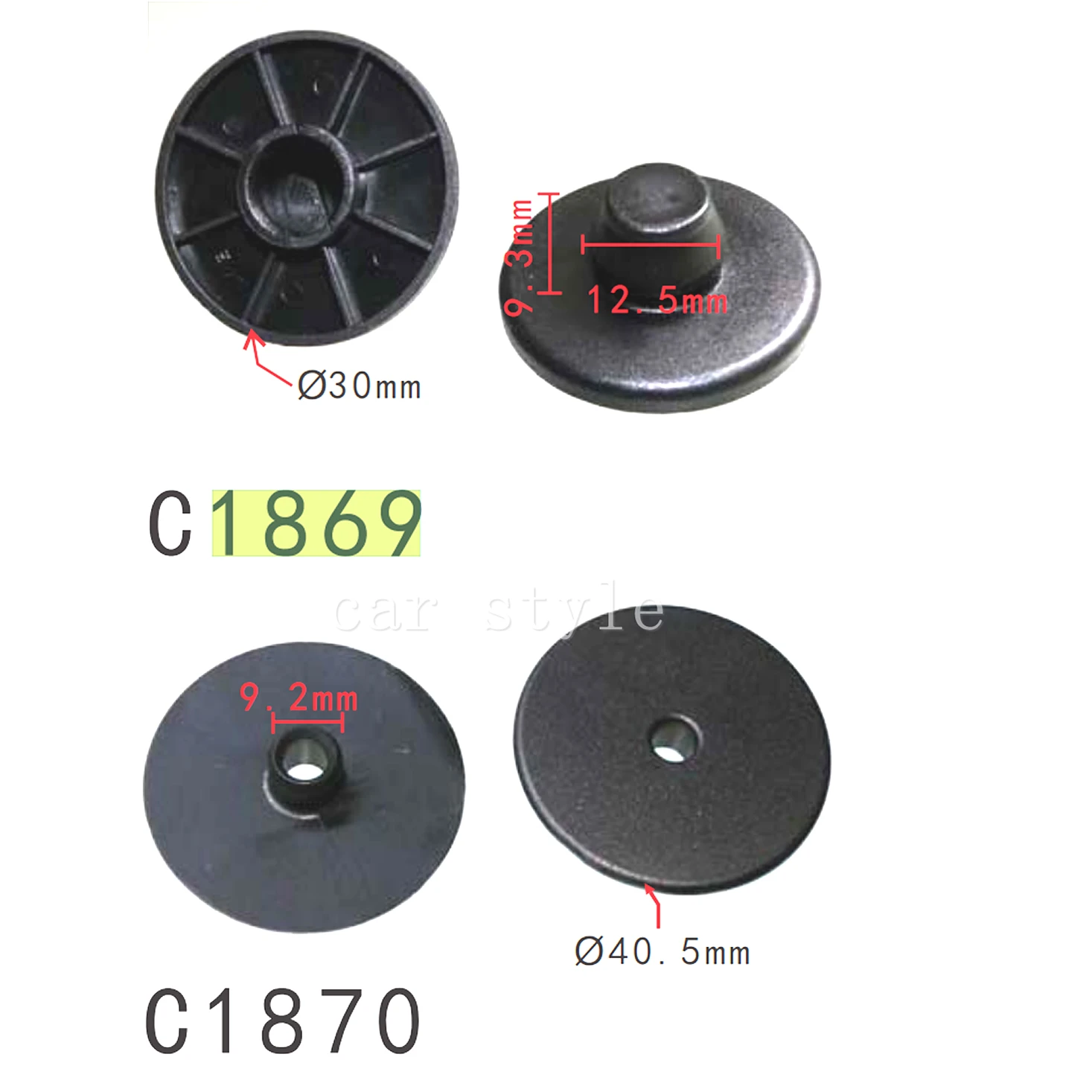 50/100 oemカーペット用取り付けクリップ,カーペット用取り付けクリップ,8e0864229b9 8e0864229b9b9 8e0864227