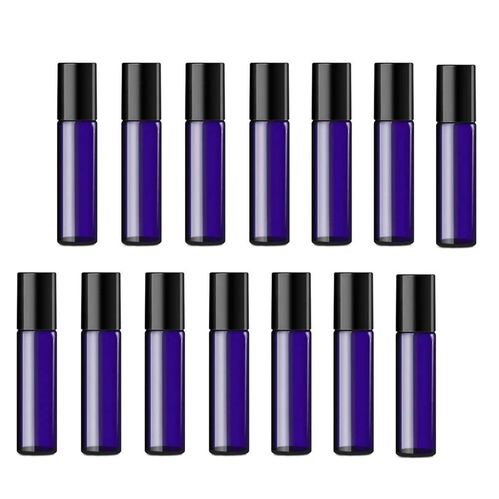 

24 Pcs Roller Ball Bottles for Essential Oils Roll-on Glass Cosmetics Contianer Filling Subpackaging