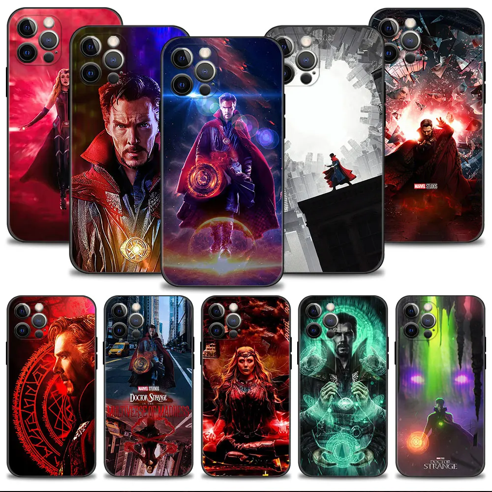 Per Iphone 15 14 8 13 Xr 12 Pro Max 7 Plus 14 X Xs 11 Original Trend Carcasa Case Marvel Doctor Strange 2 Multiverse Of Madness