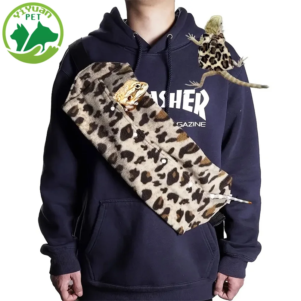 

Pet Lizard Bag Portable Climbing Crossbody Sling Bag Small Animal Supplies Washable Outdoor Anti Fall Pet Carrying Accessories