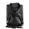 Personality 3D Skull Leather Backpack Rivets Skull Backpack with Hood Cap Apparel Bag Cross Bags 2