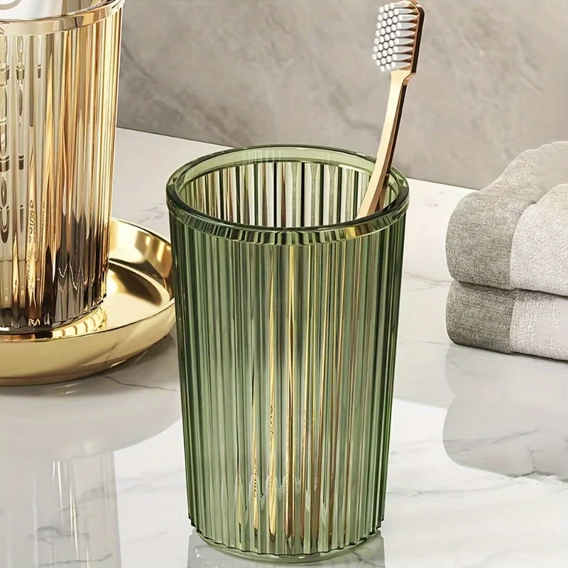 Japanese Style Design Household Items Mouthwash, Toothbrush, Travel Supplies, Bathroom Supplies - Couple Set Brush Cup_voghion.com