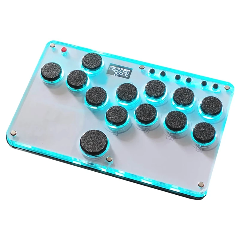 

Slim Finger Joystick Full Button Arcade Fight Controller As Shown Acrylic For Favorite Arcade Game