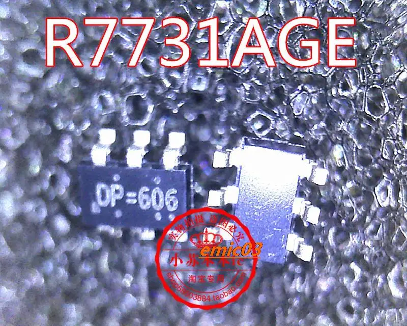 

10 штук R7731AGE DP = IDP = SOT23-6