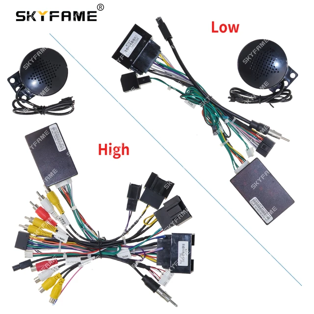 Skycélèbre – adaptateur de faisceau de câbles de voiture à 16