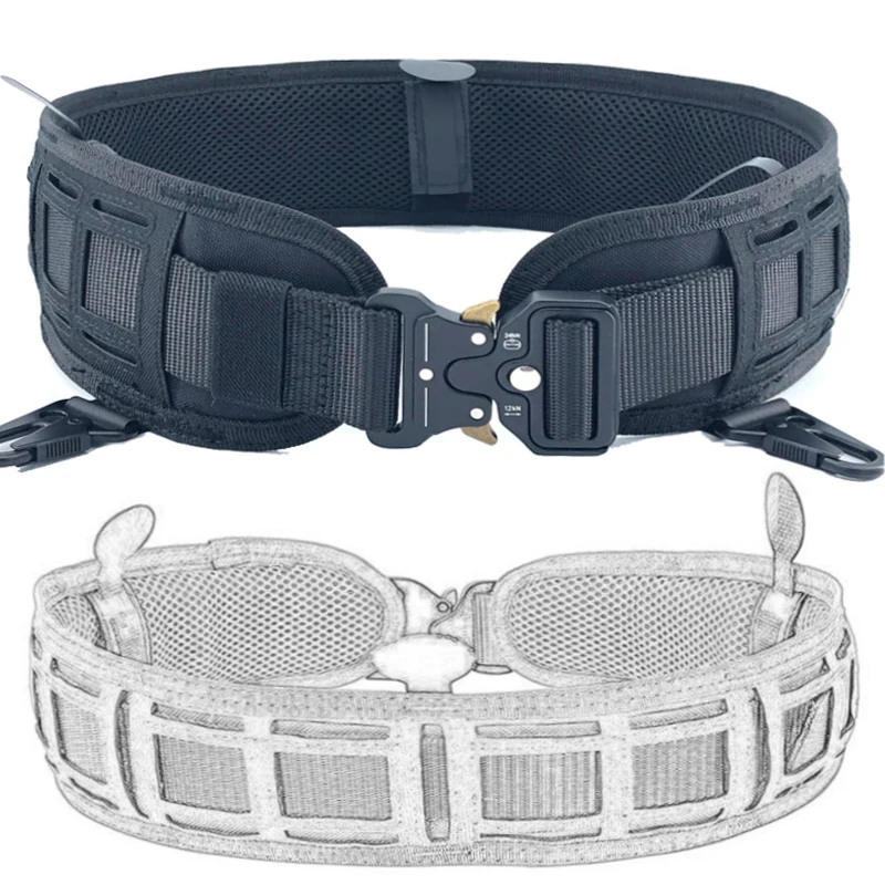 Tactical Molle Belt Airsoft CS Combat Molle Airsoft Belts Military Army