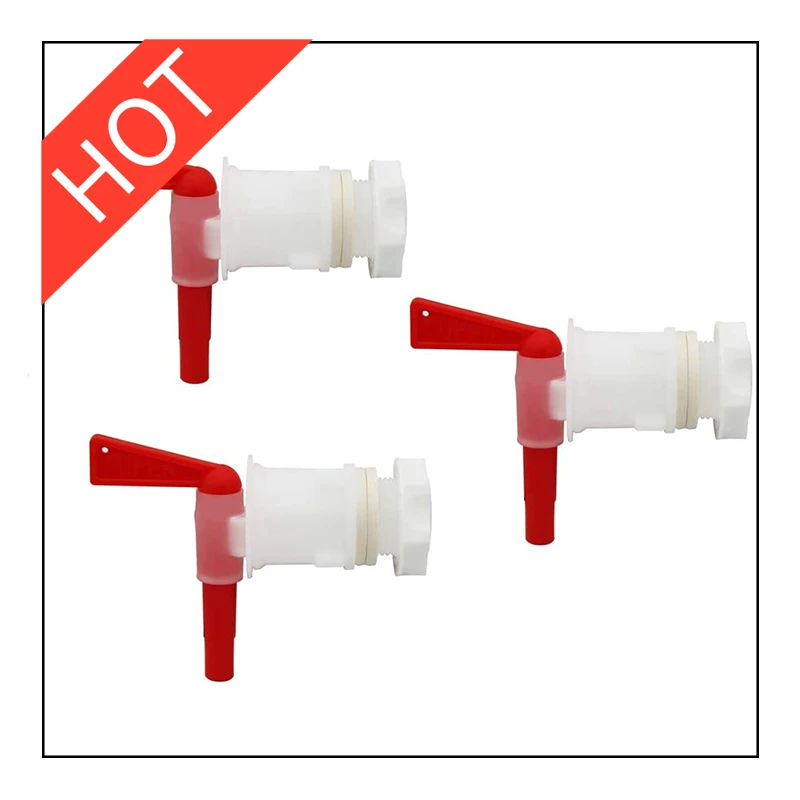 Description Picture 6 of item3pcs  Bottling Bucket Plastic Tap, Replacement Spigot Bottling Spigot for Homebrew Wine Making Beer PACK