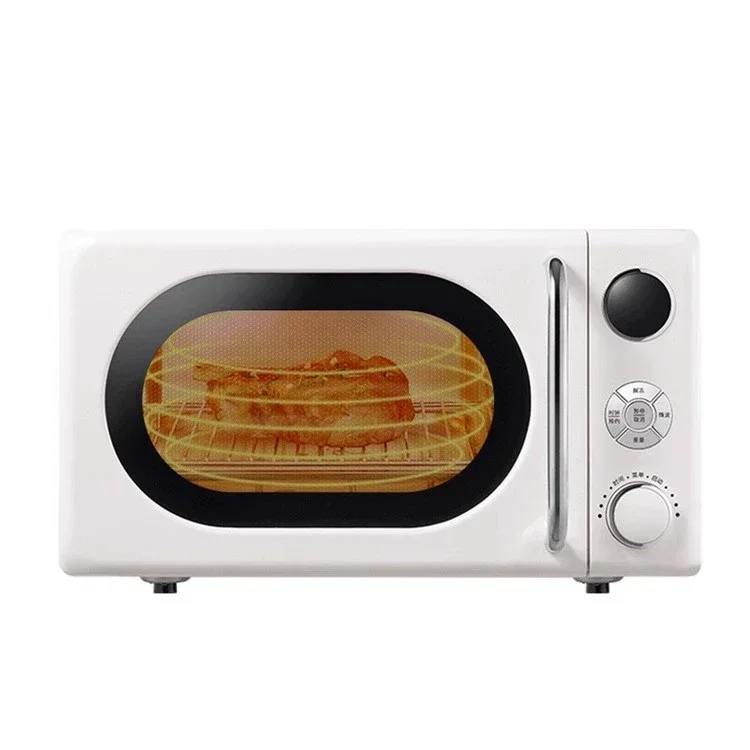 

Retro countertop microwave, 700 watts