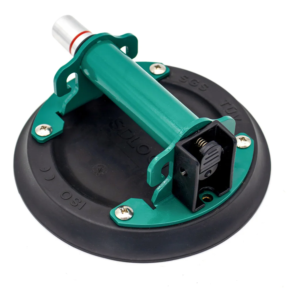 

Vacuum glass sucker, large plate extractor, blue red ceramic tile, rock plate handling, vacuum sucker