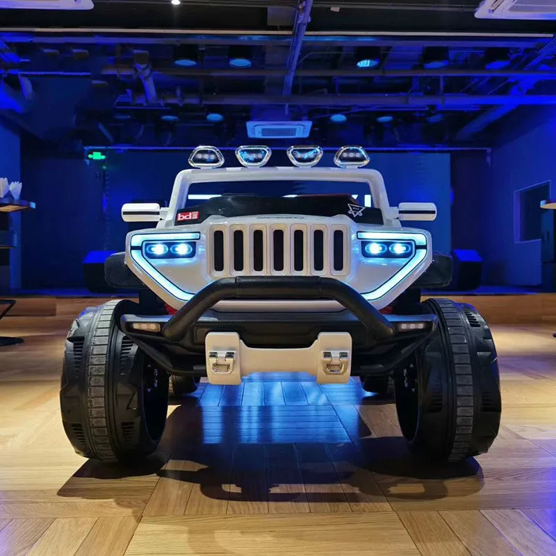 

Children's Electric Car Four-wheel Drive Game Car Swing Off-road Vehicle Kid Baby Outdoor Toy Electric Car for Kids Ride On
