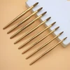 Kolinsky Acrylic Nail Brush Golden Handle Nail Extension UV Gel Builder Tools Beginner Tools Size 8-22 3