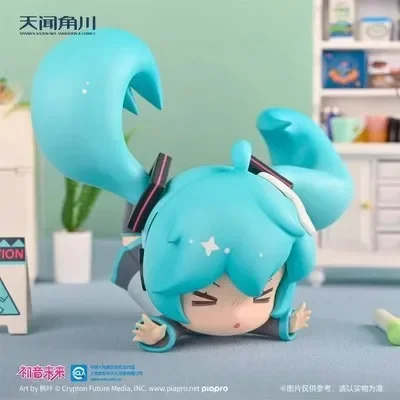 thumbnail image 1 of Figuras de la misteriosa caja ciega de Hatsune Miku que cae, modelo de anime Vocaloid, colección de muñecas Fufu de chicas Kawaii, 1 of 5