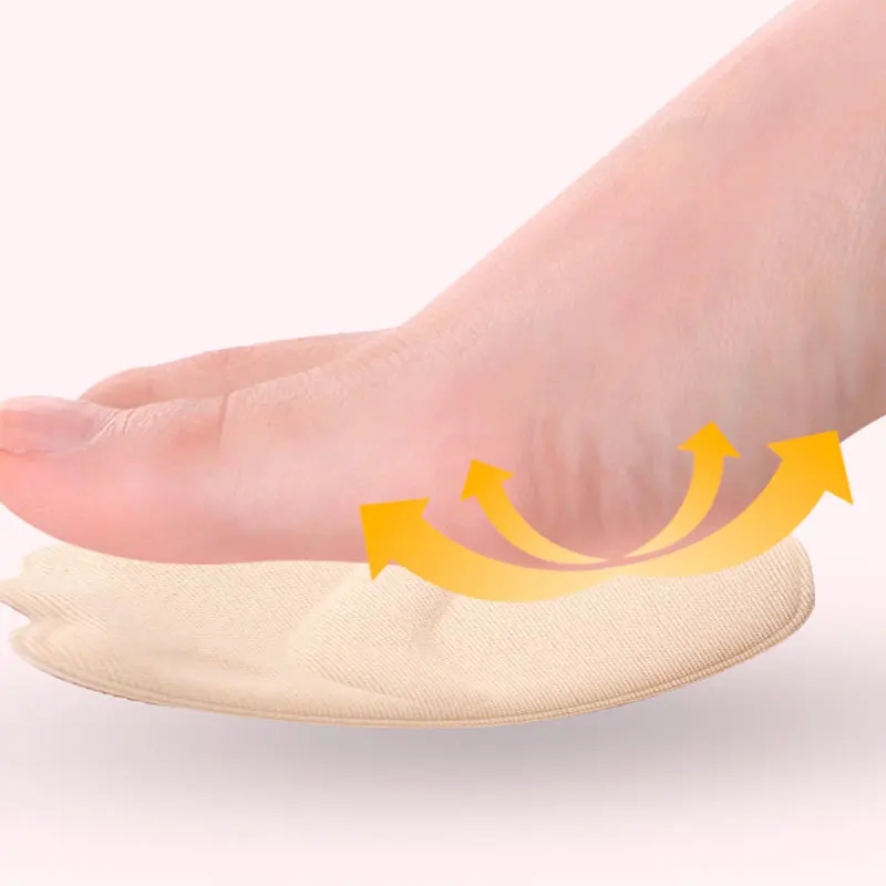 4 par framfotsdyna för kvinnor Höga klackar halvsulor Memory Foam Anti-halk ryggdekal Smärtlindrande skyddsskoskydd_voghion.com