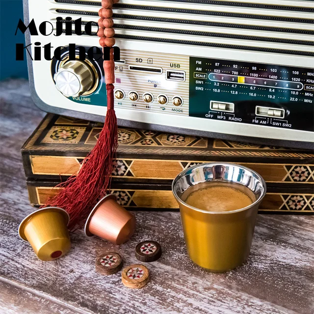 Espresso Bögrék 80 Ml 160 2 -Es Készlet, Rozsdamentes Acél Csészék, Szigetelt Tea Kávé Dupla Fali Csészék Mosogatógép Széf - Image 3