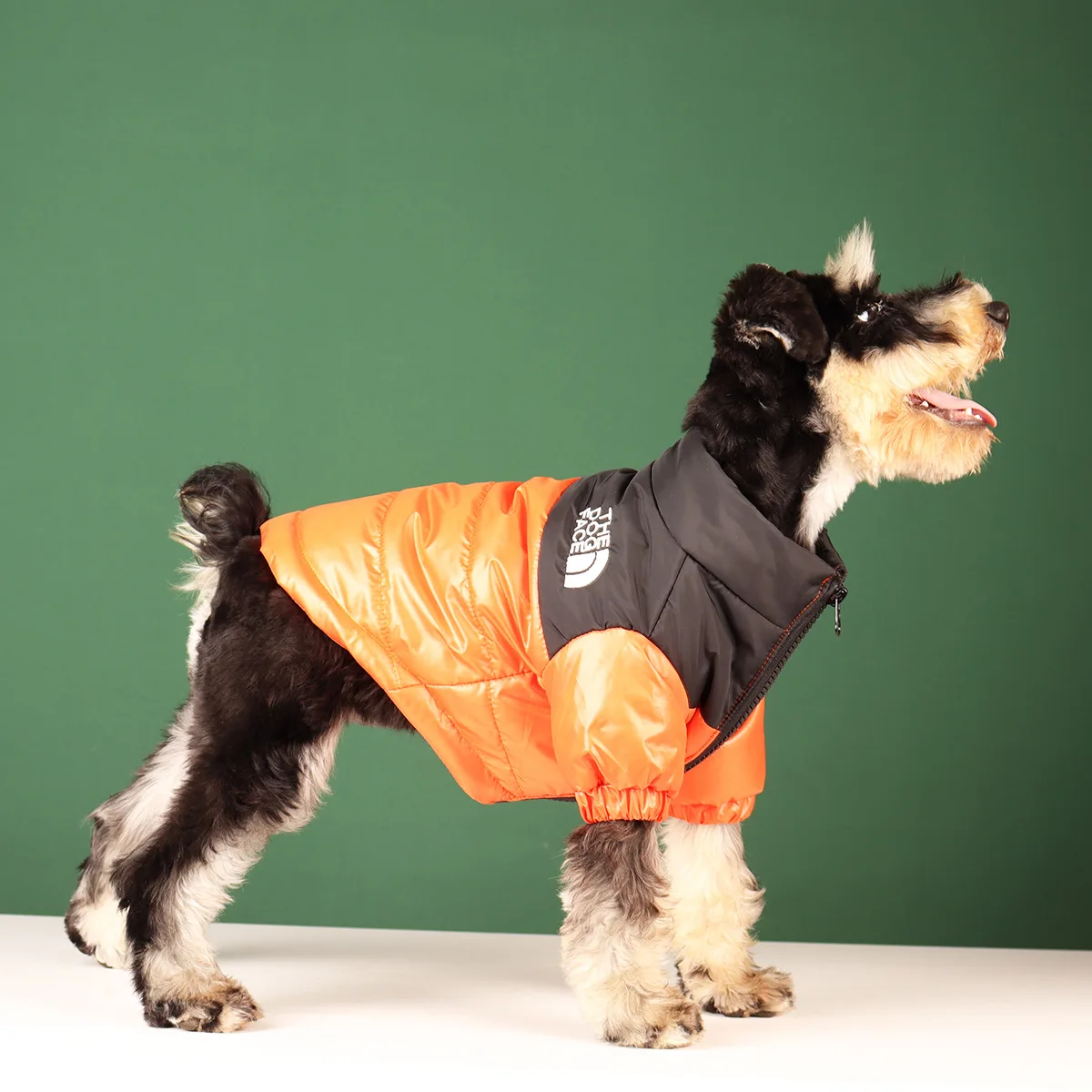 Winter Large Small Dog Thick Cold-proof Warm Down Cotton Fashionable Coat Suitable For Dogs Cats Clothes French Bulldog Puppy