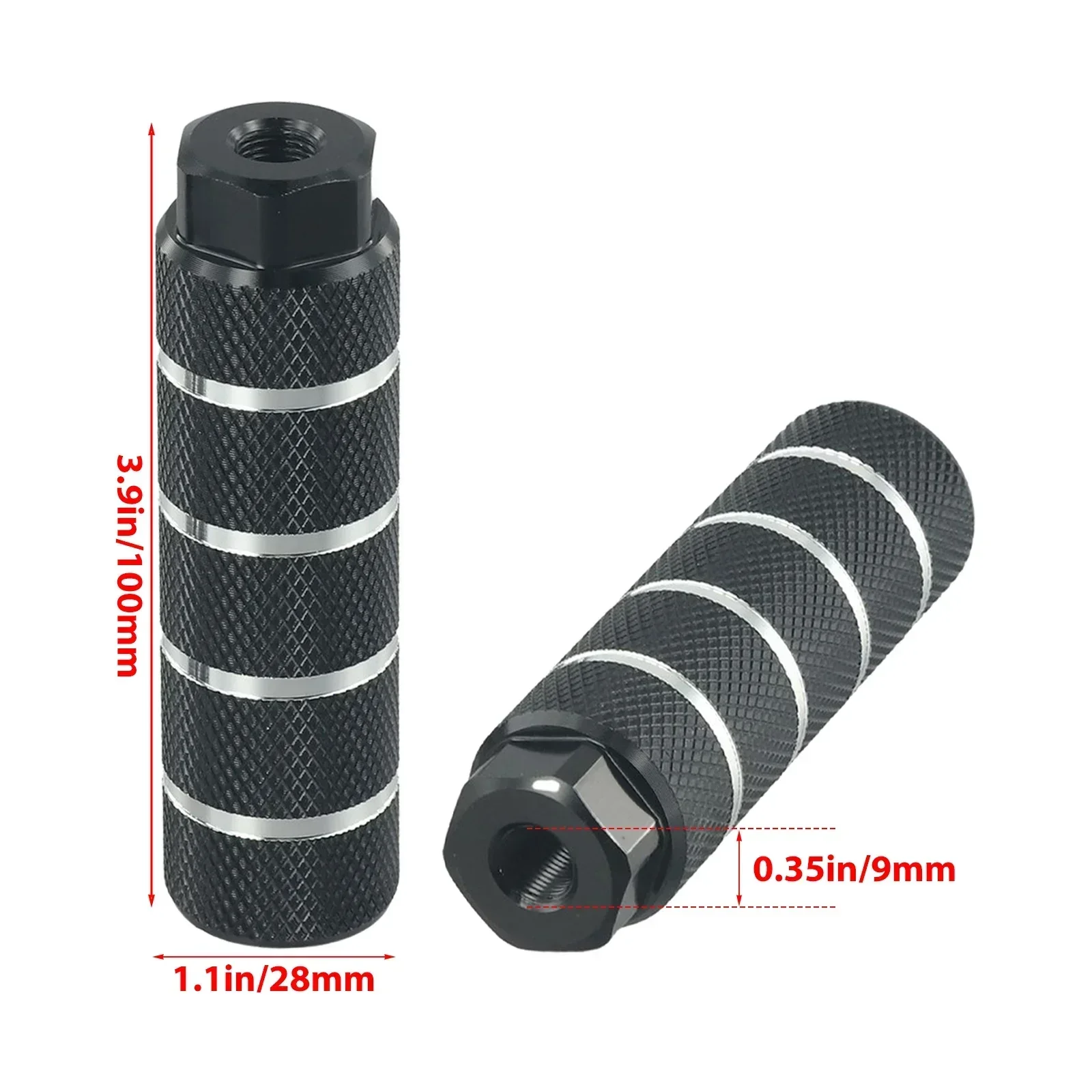 Pegs For Bmx Bike Bike Pegs Aluminum Alloy Anti-Skid Lead Foot