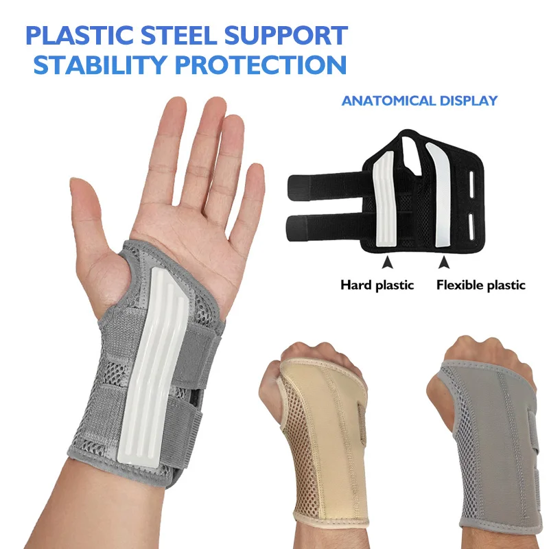 

1PCS Adjustable Carpal Tunnel Wrist Brace Wrist Support Brace Wrist Compression Wrap for Arthritis Tendinitis Pain Relief