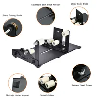 19Pcs Glass Bottle Cutter Tool Square Round Wine Beer Glass Sculptures Cutter Machine for Beer Glass Cutting Bottles Holder DIY 2