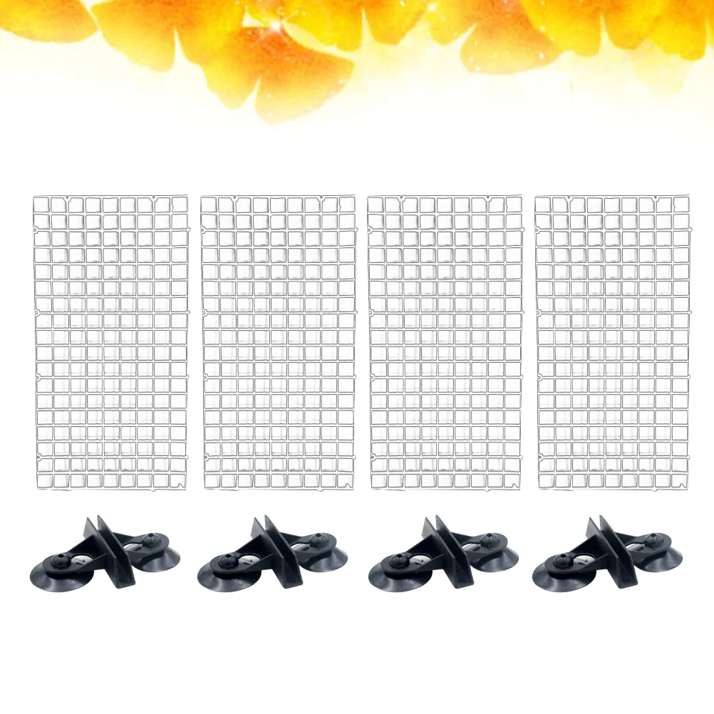 Aquarium Spliced Lattice Plate Partition Lattice Supplies for Betta Fish Aquarium Isolation Board Separator Filter Plate Fish aquarium divider board